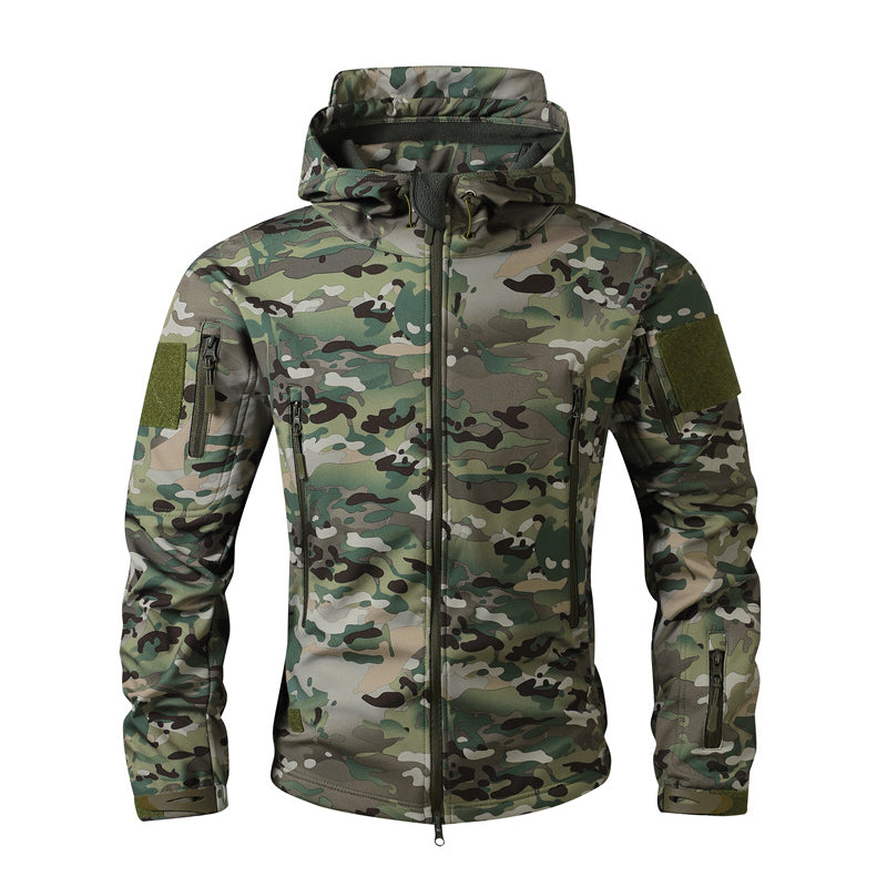 🌲 Tactical Camo, All-Weather Protection | Men's Outdoor Hooded Jacket ⚡ Free Shipping