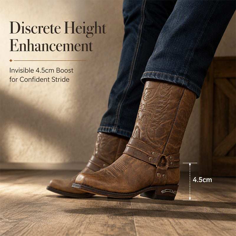 Men's Square Toe Western Cowboy Boots