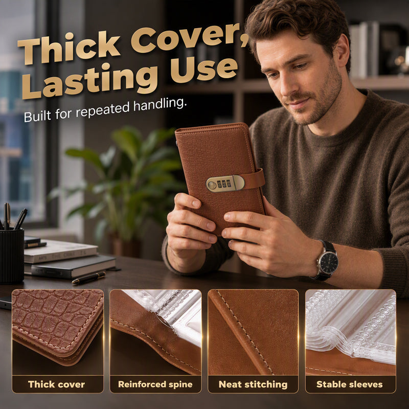 🏆💵Savings Notebook with Combination Lock📓