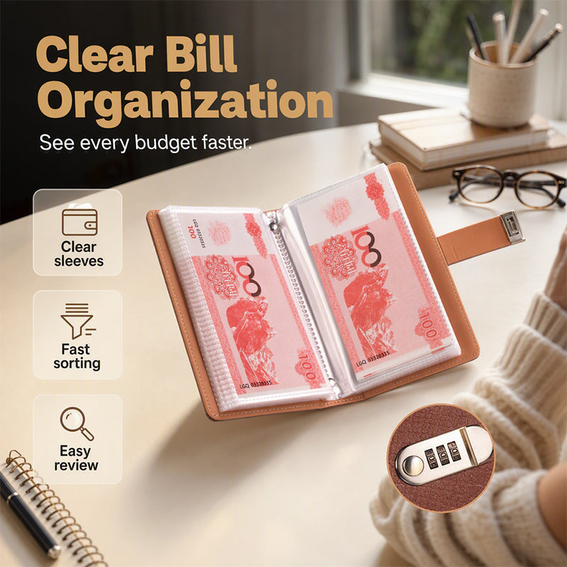 🏆💵Savings Notebook with Combination Lock📓