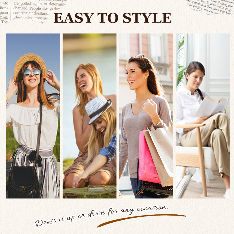 Women's Casual Long Sleeve Round Neck Top