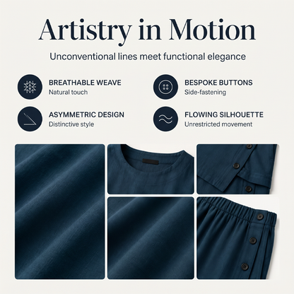 Men's Casual Shirt & Pants 2-Piece Set
