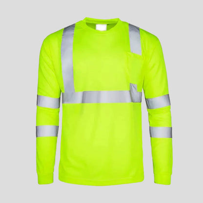 Men's High Visibility Reflective Work Top