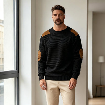 Men's Knit Crewneck Pullover Sweater