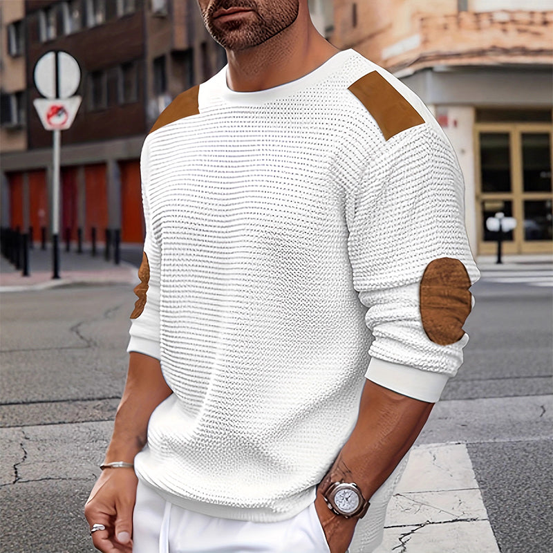 Men's Knit Crewneck Pullover Sweater