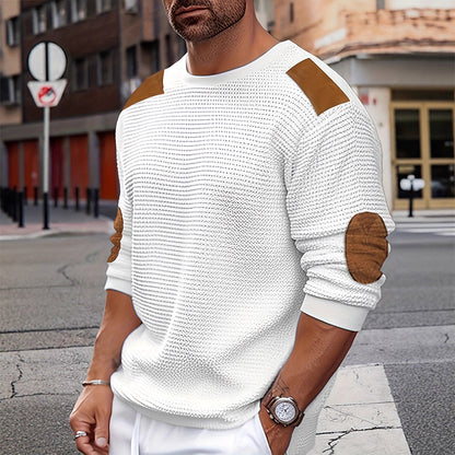 Men's Knit Crewneck Pullover Sweater