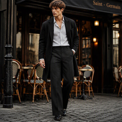 Men's Casual Double Knee Cargo Pants