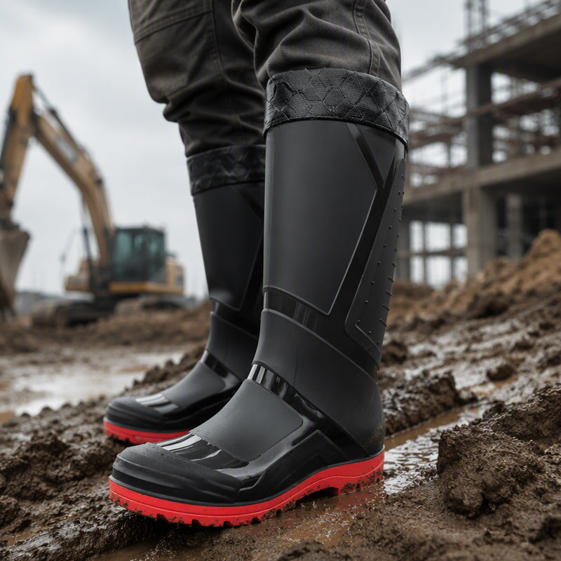 Men's High-Top Non-Slip Rain Boots