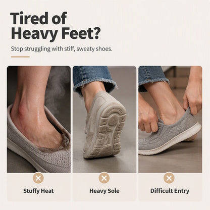 Women's Casual Breathable Slip-On Flat Shoes