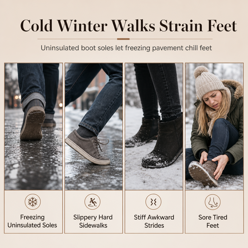 Women's Fleece-Lined Winter Martin Boots