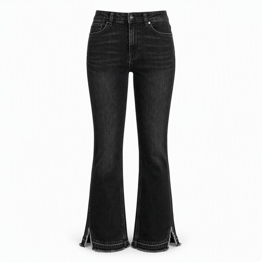 👖 Shape & Stretch in Every Step | Women's High-Waist Retro Flare Jeans