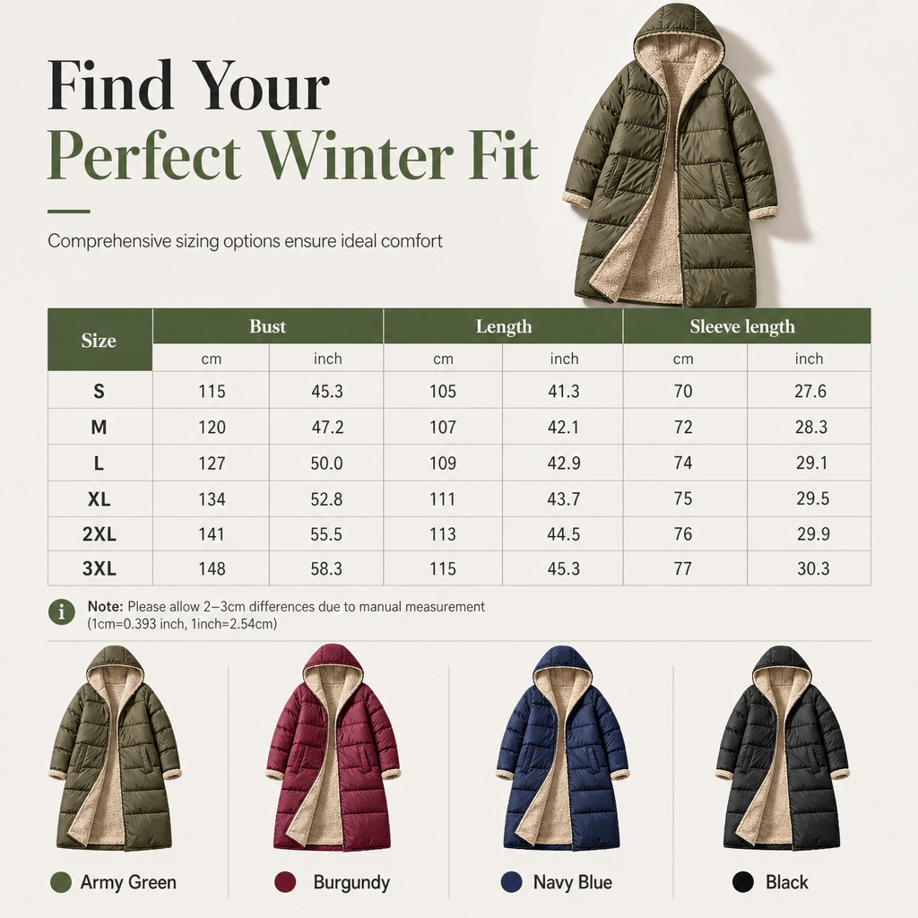 Women's Reversible Hooded Padded Slim-Fit Coat