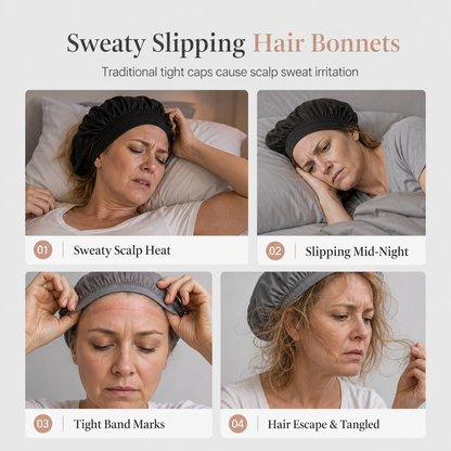 Elastic Breathable Wide Band Mesh Hair Net Cap Hollow Out Hair Cover