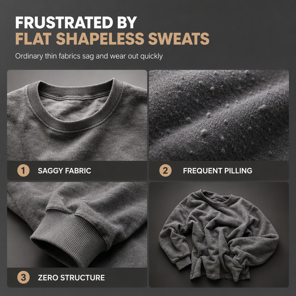 Men's Waffle Jacquard Hooded Tracksuit