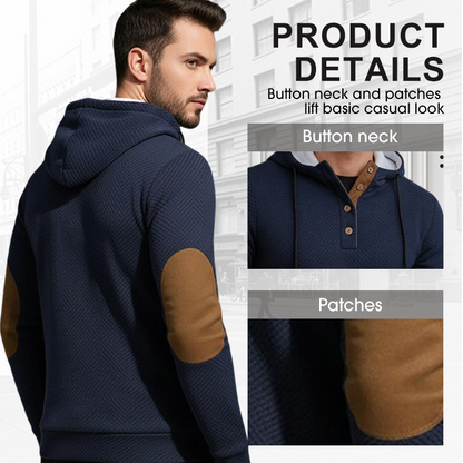 Men's Relaxed Classic Hooded Pullover