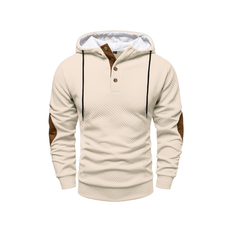 Men's Relaxed Classic Hooded Pullover