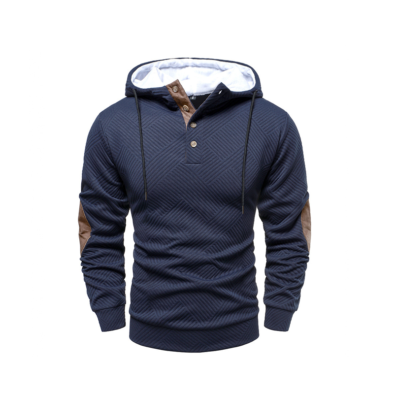 Men's Relaxed Classic Hooded Pullover