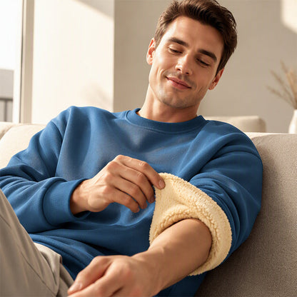 Men's Fleece Lined Crewneck Sweatshirt