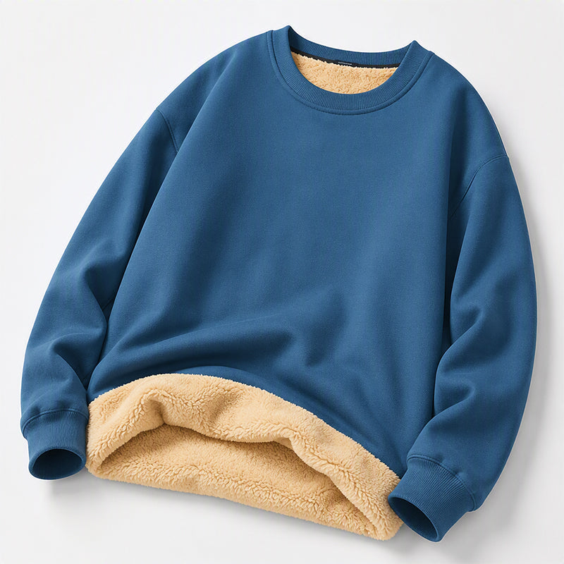 Men's Fleece Lined Crewneck Sweatshirt