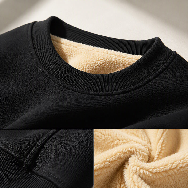 Men's Fleece Lined Crewneck Sweatshirt