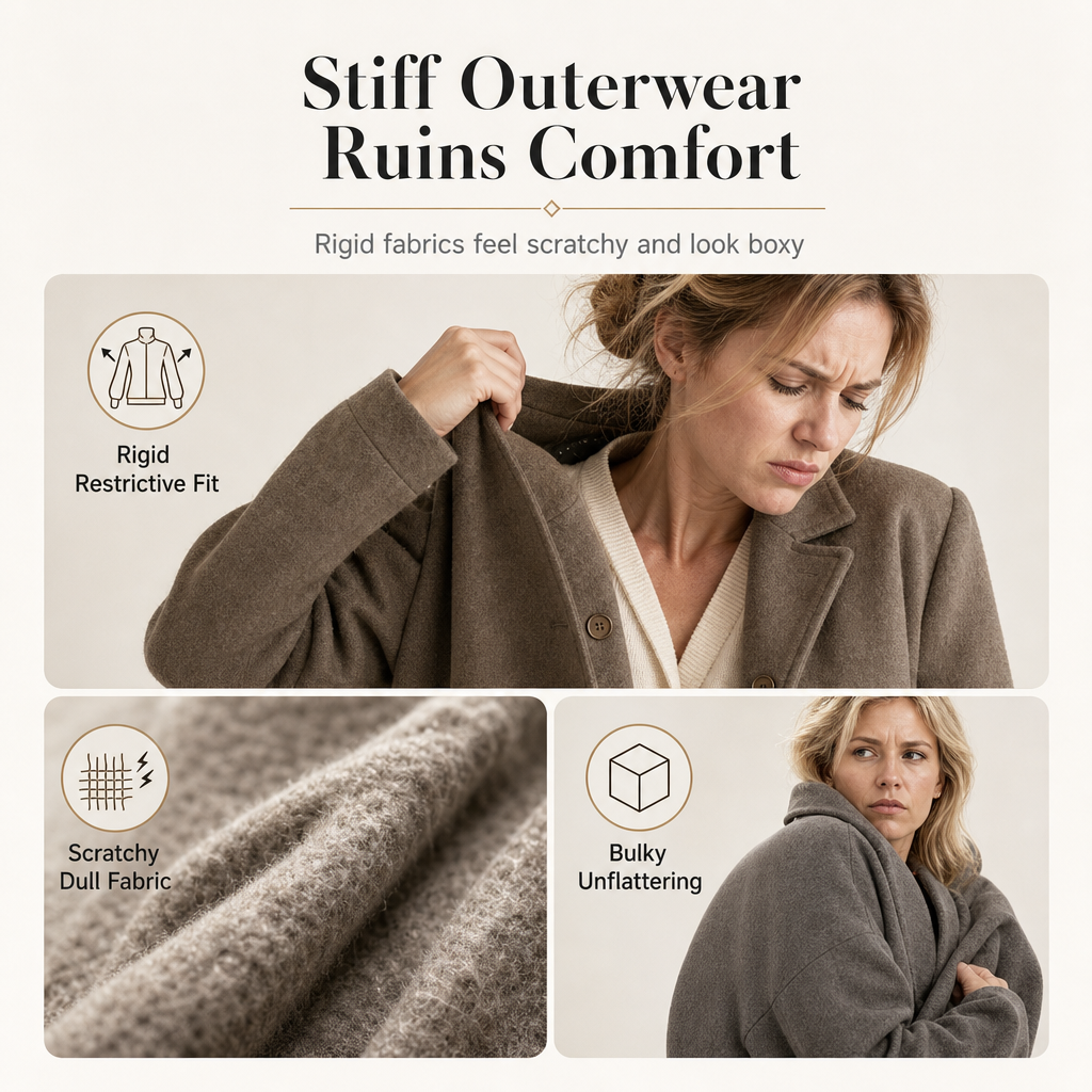 Women's Casual Corduroy V-Neck Cardigan Coat
