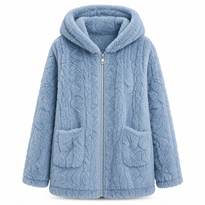 👚✨Women's Casual Plush Solid Color Cardigan✨