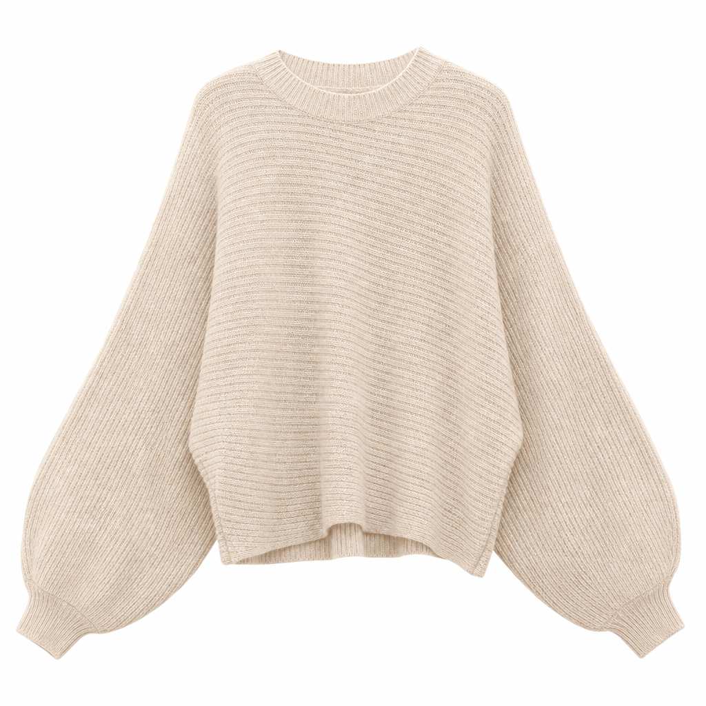 🧶 Flattering Drape, Easy Movement | Women's Batwing Knit Pullover