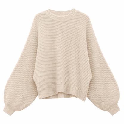 🧶 Flattering Drape, Easy Movement | Women's Batwing Knit Pullover