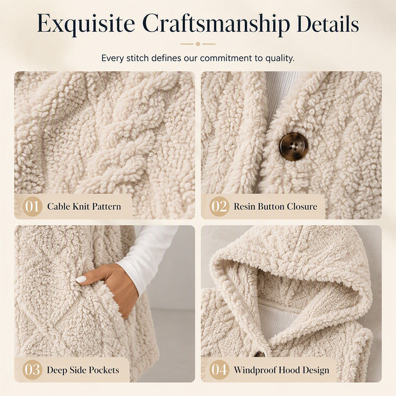 👚✨Women’s Cozy Warmth Hooded Vest✨𝘉𝘶𝘺 𝘢𝘯𝘺 2 𝘢𝘯𝘥 𝘨𝘦𝘵 𝘢𝘯 𝘦𝘹𝘵𝘳𝘢 8% 𝘥𝘪𝘴𝘤𝘰𝘶𝘯𝘵
