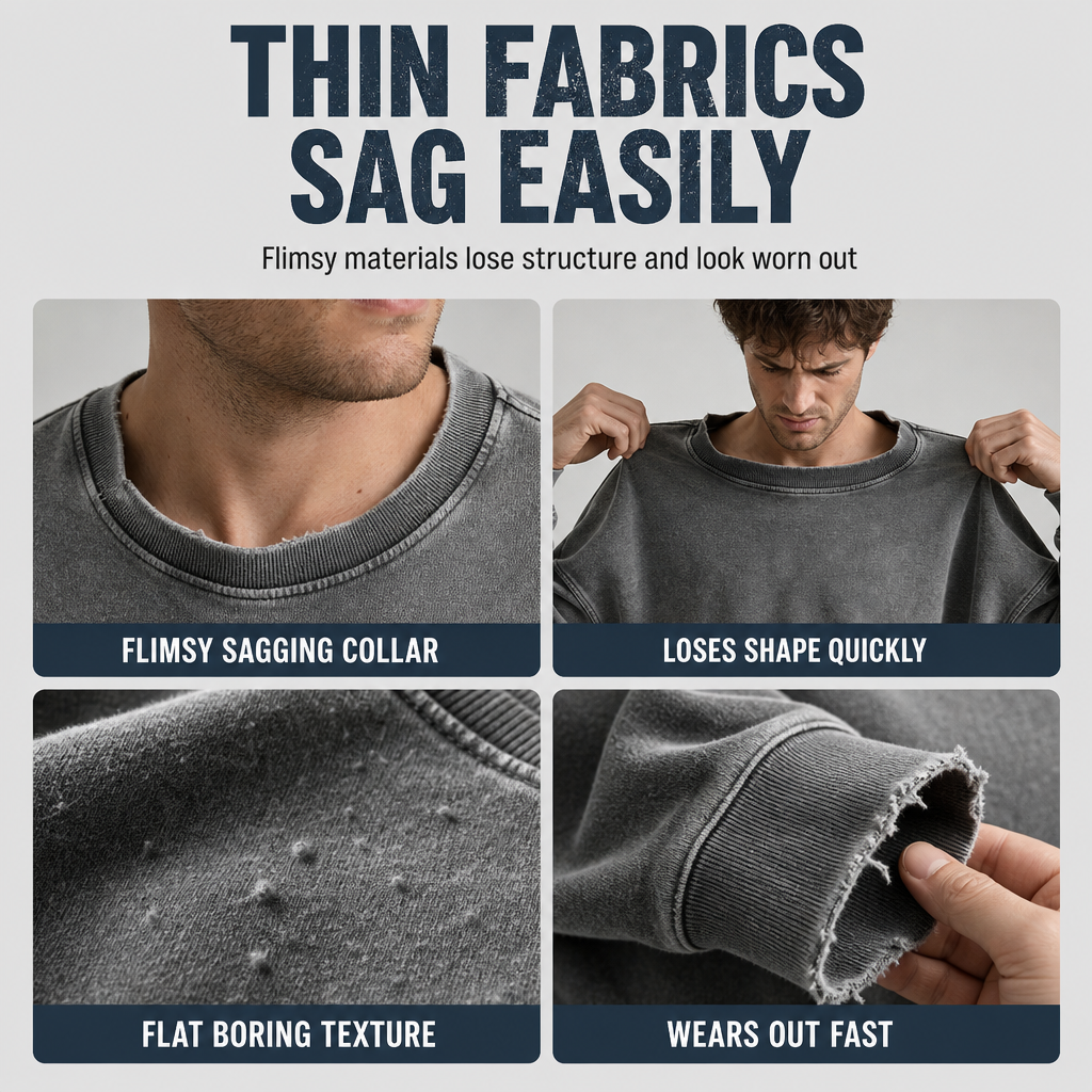 Men's Vintage Casual Loose-Fit Sweatshirt