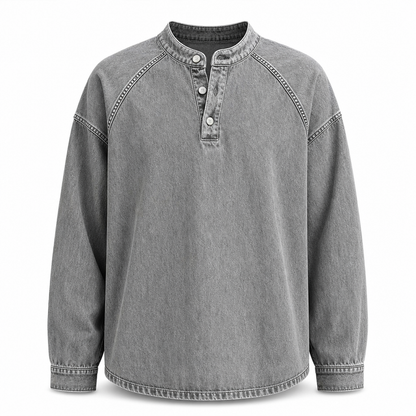 Men's Vintage Casual Loose-Fit Sweatshirt