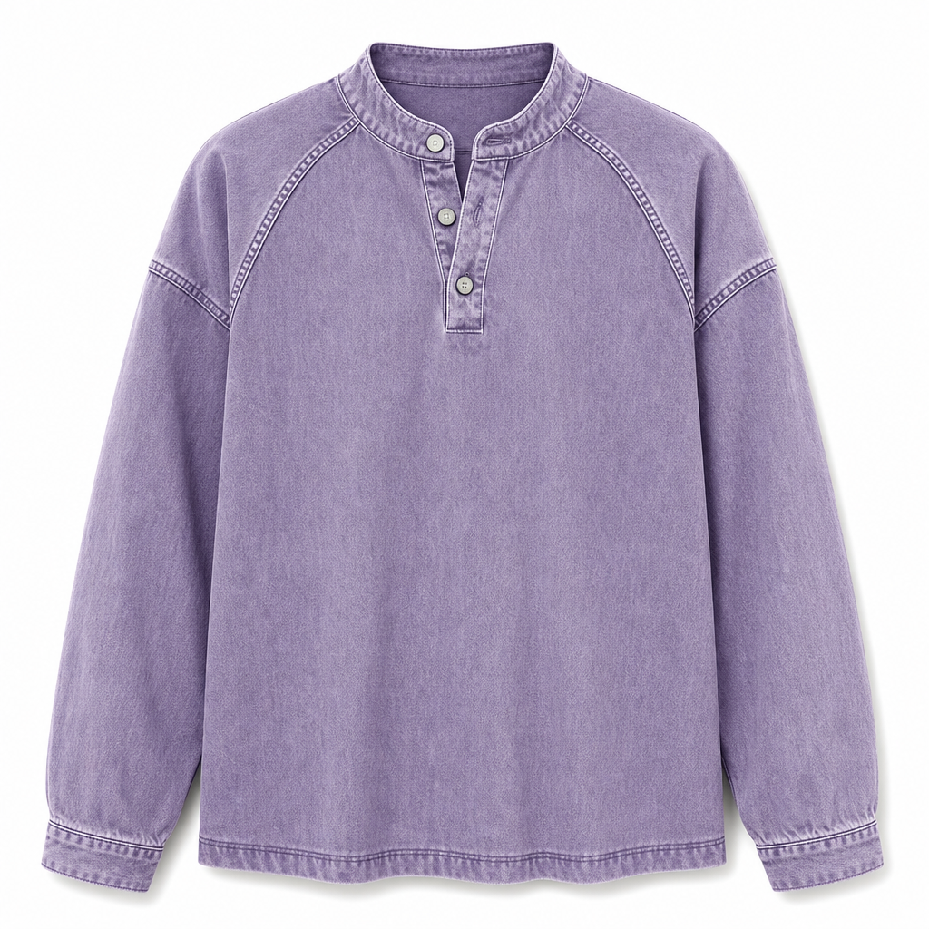 Men's Vintage Casual Loose-Fit Sweatshirt