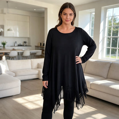 Women's Bohemian Lace Tunic Top