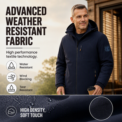 ✨Men's Winter Warm Waterproof Hooded Jacket✨𝘉𝘶𝘺 𝘢𝘯𝘺 2 𝘢𝘯𝘥 𝘨𝘦𝘵 𝘢𝘯 𝘦𝘹𝘵𝘳𝘢 8% 𝘥𝘪𝘴𝘤𝘰𝘶𝘯𝘵