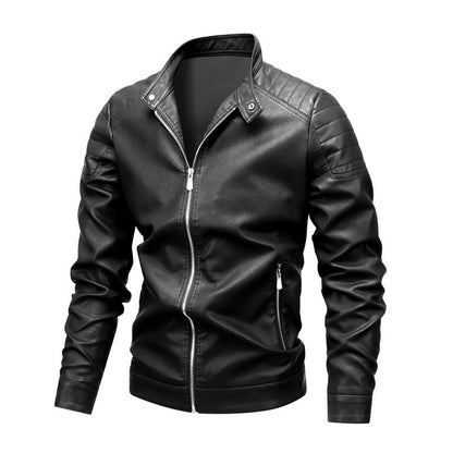 🧥 Sleek Leather-Look, Sharper Slim Fit | Men's PU Jacket ⚡ Free Shipping