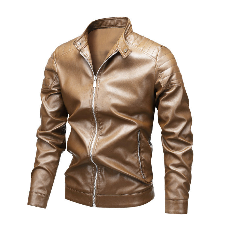 🧥 Sleek Leather-Look, Sharper Slim Fit | Men's PU Jacket ⚡ Free Shipping