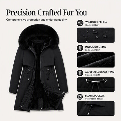 🧥 More Coverage, Easy Comfort | Women's Mid-Length Warm Jacket⚡Free shipping