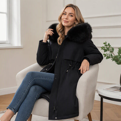 🧥 More Coverage, Easy Comfort | Women's Mid-Length Warm Jacket⚡Free shipping