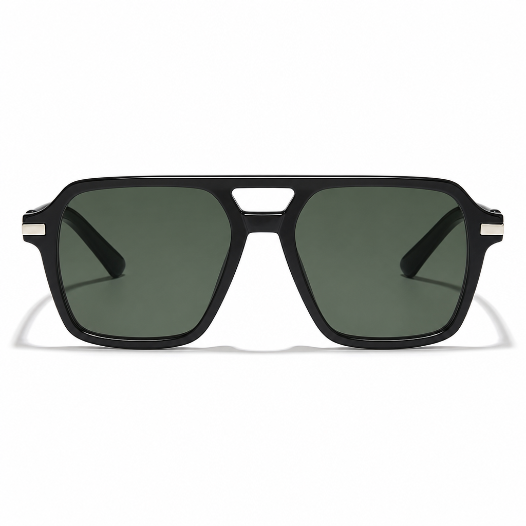 Vintage Retro Square Frame Sunglasses