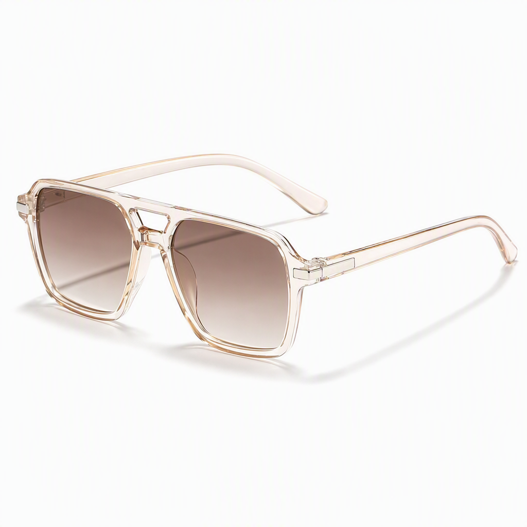 Vintage Retro Square Frame Sunglasses