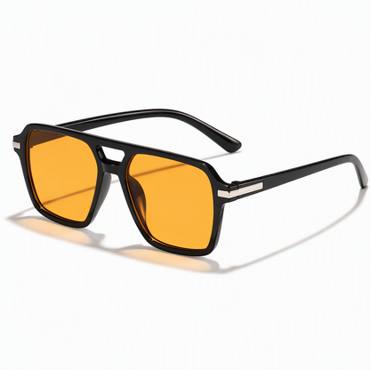 Vintage Retro Square Frame Sunglasses