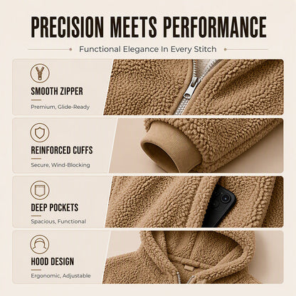 Hot Sale 50% OFF🔥Men's Loose Hooded Plush Jacket