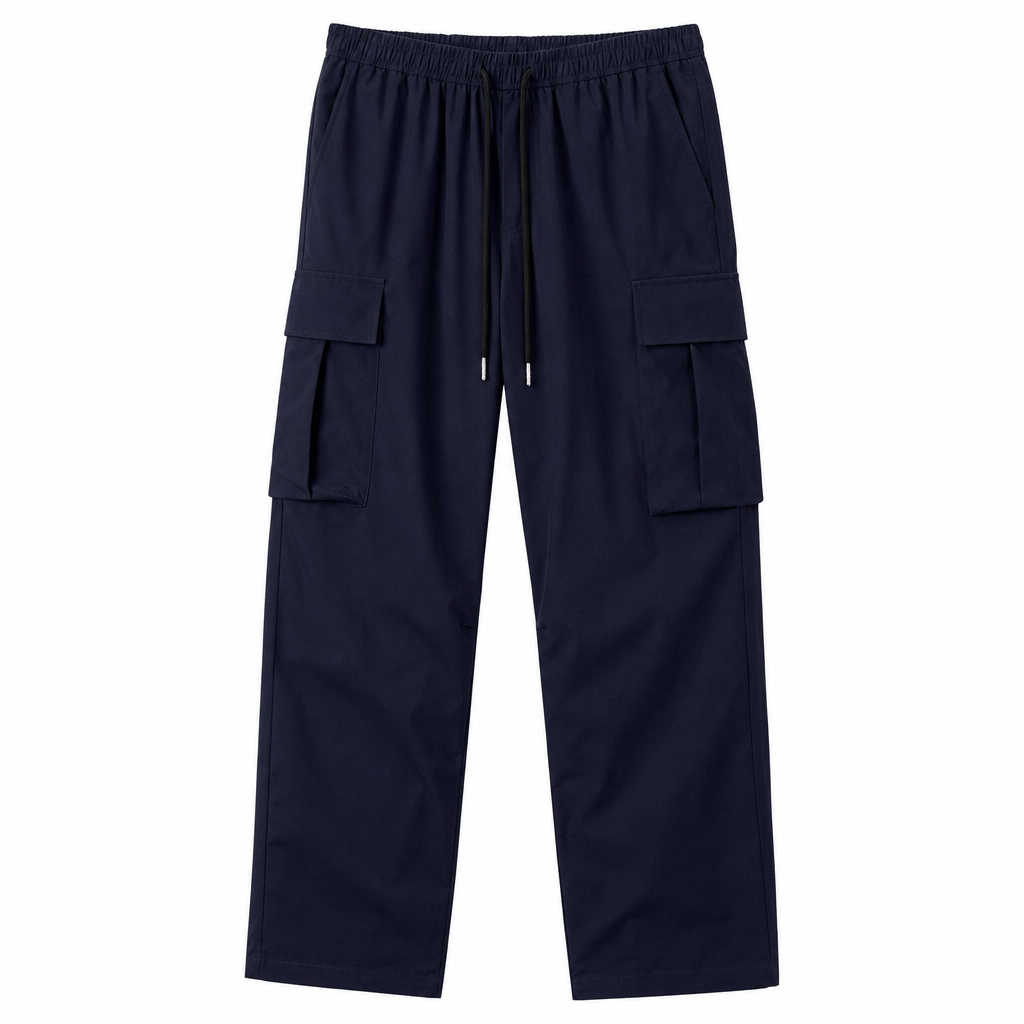 👖 Lightweight Feel, Utility Pockets | Men's Drawstring Cargo Pants