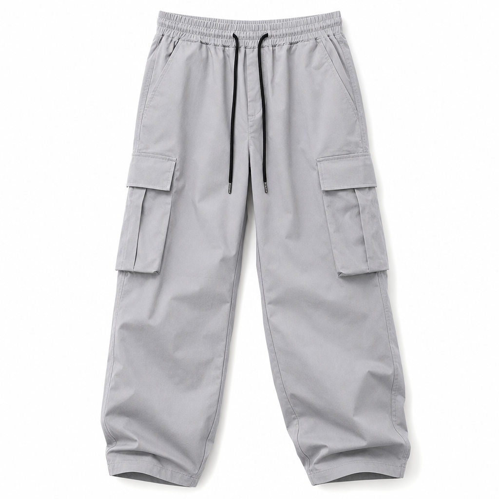 👖 Lightweight Feel, Utility Pockets | Men's Drawstring Cargo Pants