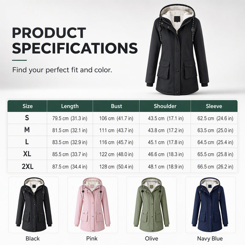 Women's Comfortable Warmth Parka Coat