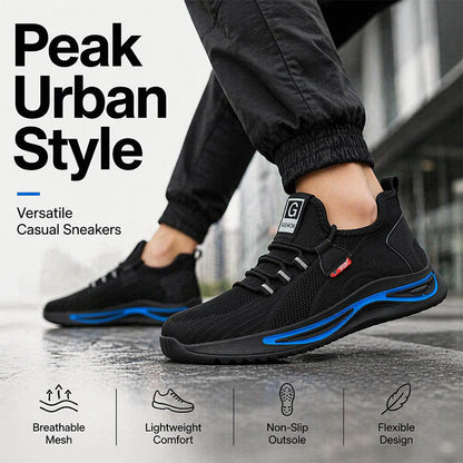 🥾 Steel Toe Protection, Lightweight All-Day Comfort | Men's Safety Work Shoes