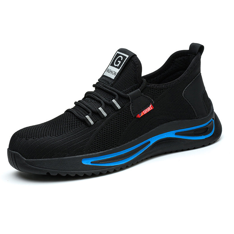 🥾 Steel Toe Protection, Lightweight All-Day Comfort | Men's Safety Work Shoes