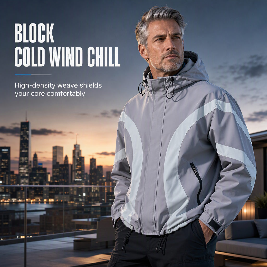 Men's Casual Simple and Trendy Outerwear Coat for Youth