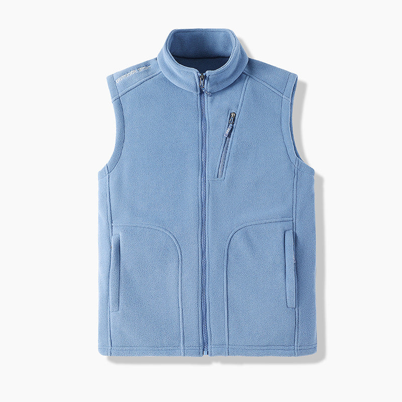 Unisex Thermal Brushed Vest with Zipper Pockets