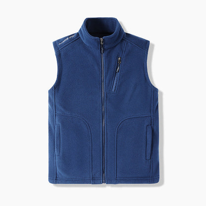 Unisex Thermal Brushed Vest with Zipper Pockets